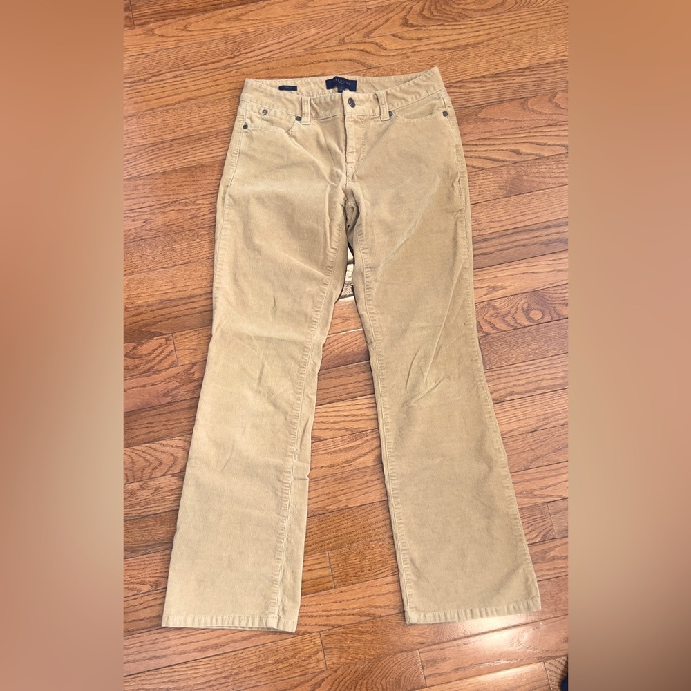 Talbots Corduroy Bootleg Pants 2P